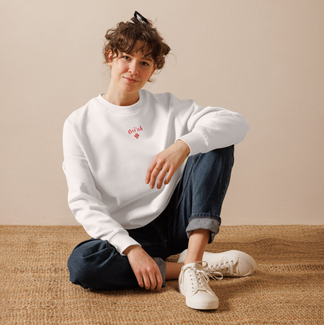 Red Ripple - Bri’ah Unisex Crewneck