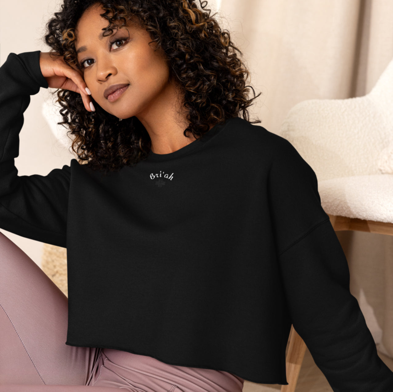 Ghost - Bri’ah Women’s Crop Sweatshirt