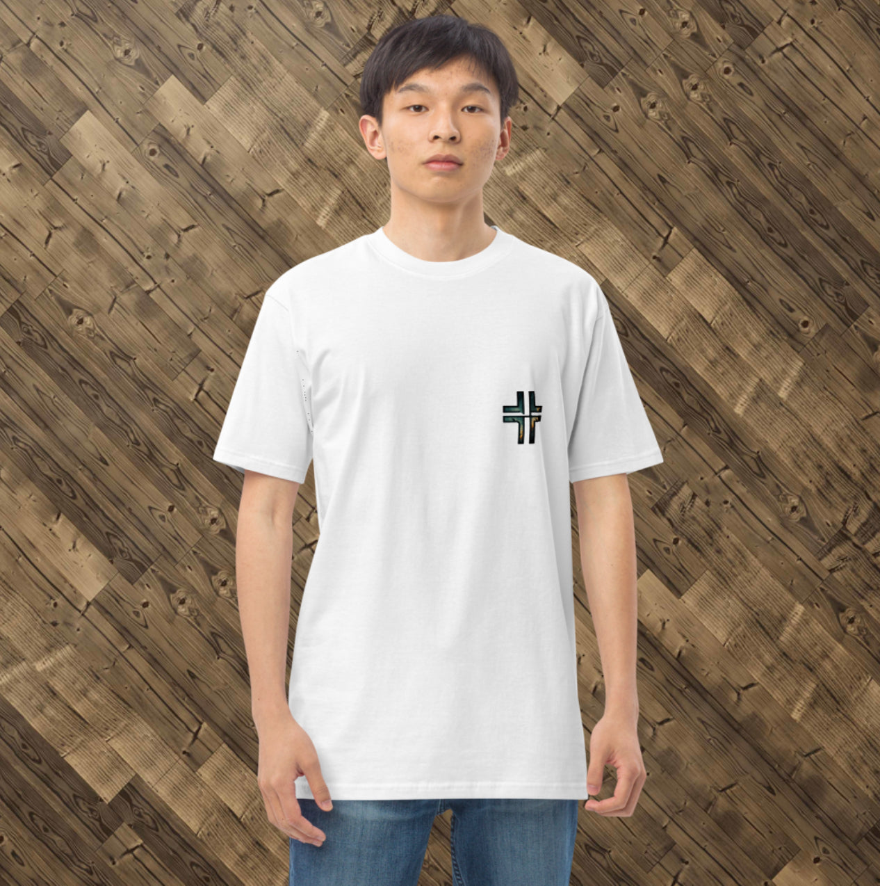 Flappy Skies - Bri’ah Men’s premium heavyweight tee